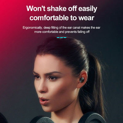 Kablosuz Kulaklıklar TWS Stereo Kulak İçi Bluetooth 5.0 Su Geçirmez Kulaklıklar