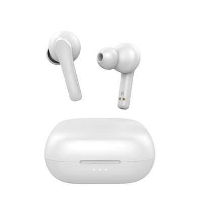 Spor Beyaz İçin TWS Kulaklık Bluetooth 5.0 Kulaklık Kablosuz