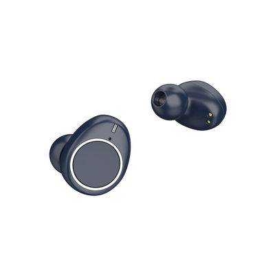 Mavi Diş Kulaklık Gerçek Kablosuz Kulaklık Kulaklıklar Şarj Kutusu Ile Dokunmatik Kontrol IPX5 Su Geçirmez TWS Stereo Kulaklık