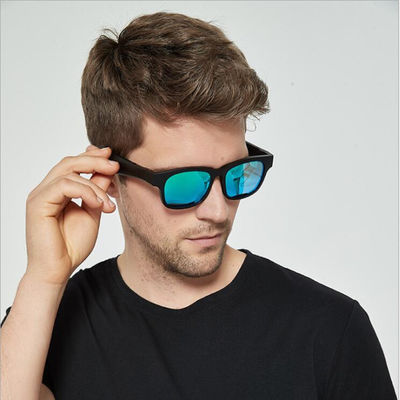 Kulaklık Bluetooth ile Anti Mavi Işık Naylon Kablosuz Bluetooth Güneş Gözlüğü